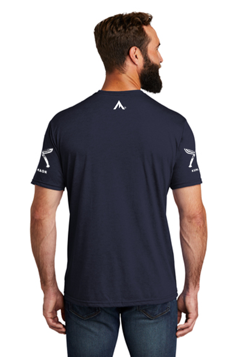 Short Sleeve Kumaon T-Shirt - Navy (Mens)