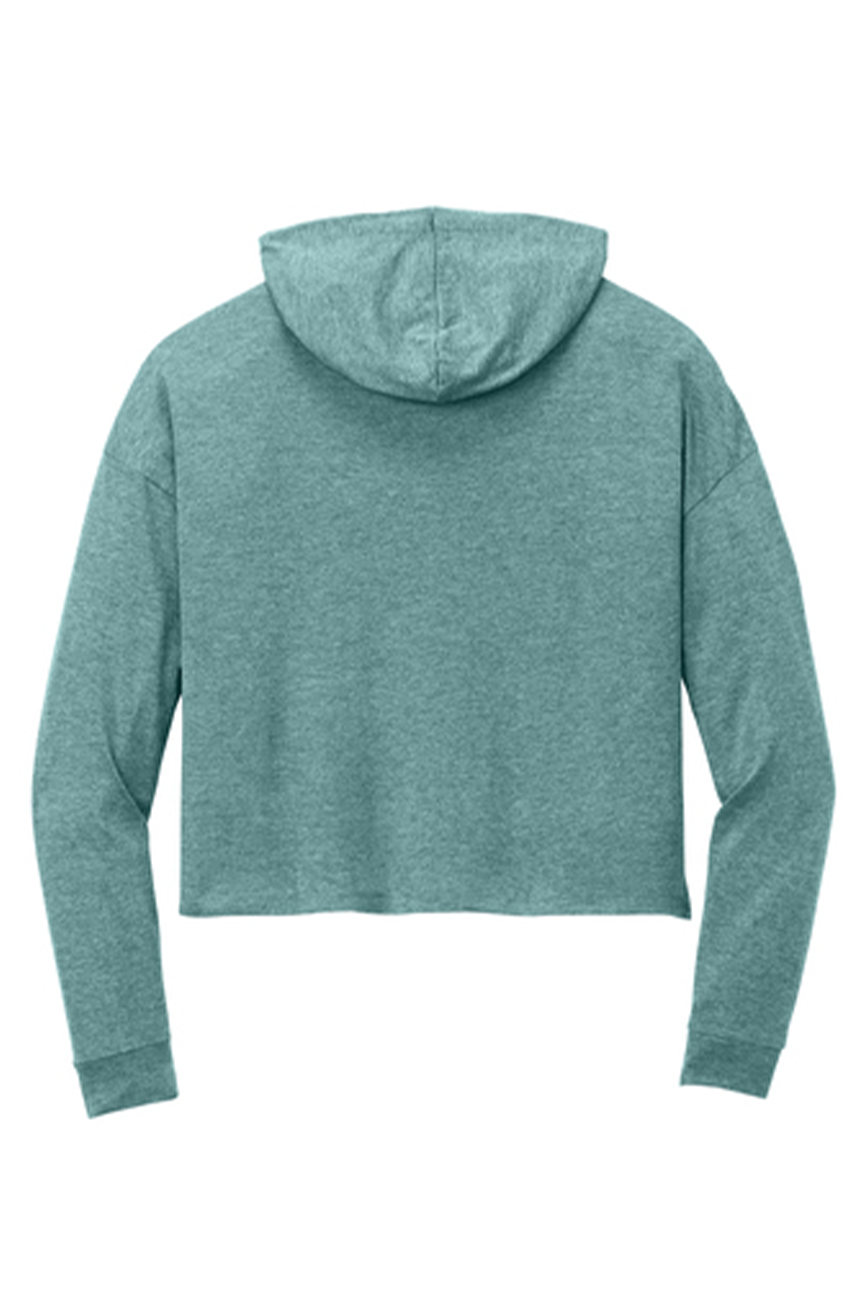 Leopard Hoodie - Light Blue (Womens)