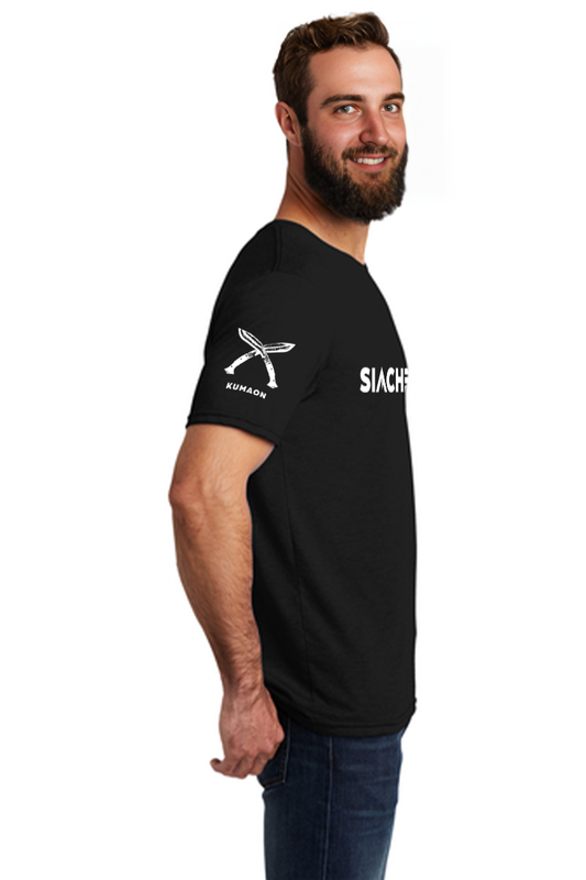 Short Sleeve Kumaon T-Shirt - Black (Mens)