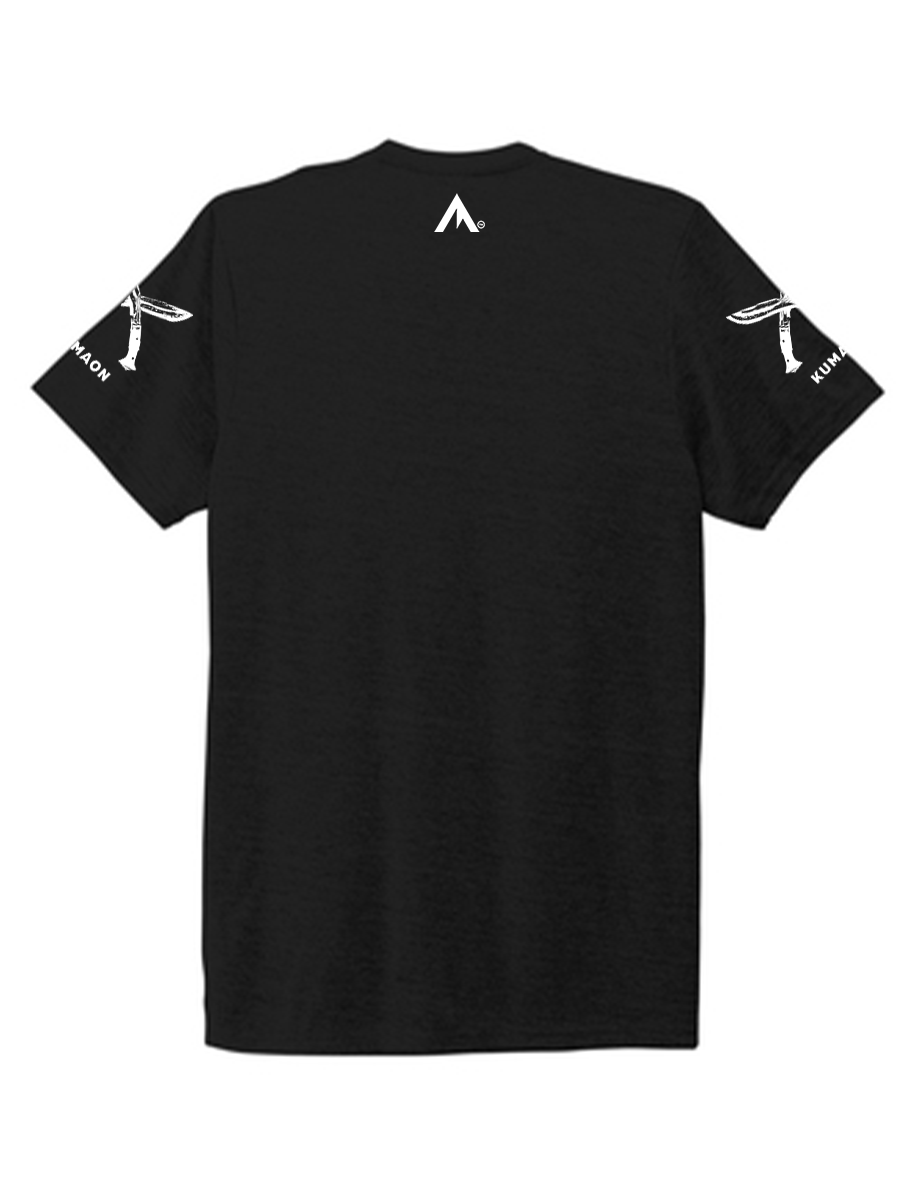 Short Sleeve Kumaon T-Shirt - Black (Mens)