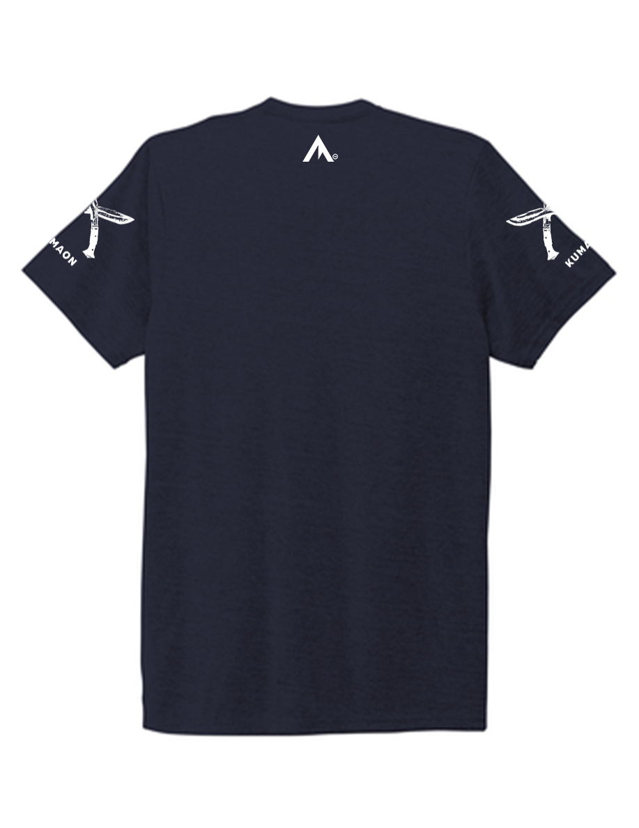 Short Sleeve Kumaon T-Shirt - Navy (Mens)