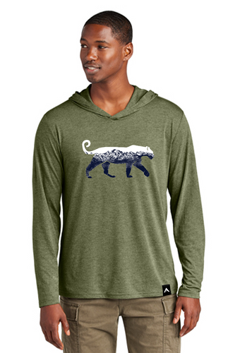 Thumbnail: Leopard Hoodie - Green (Mens)