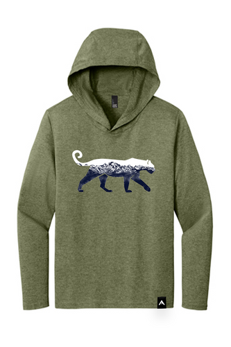 Thumbnail: Leopard Hoodie - Green (Mens)