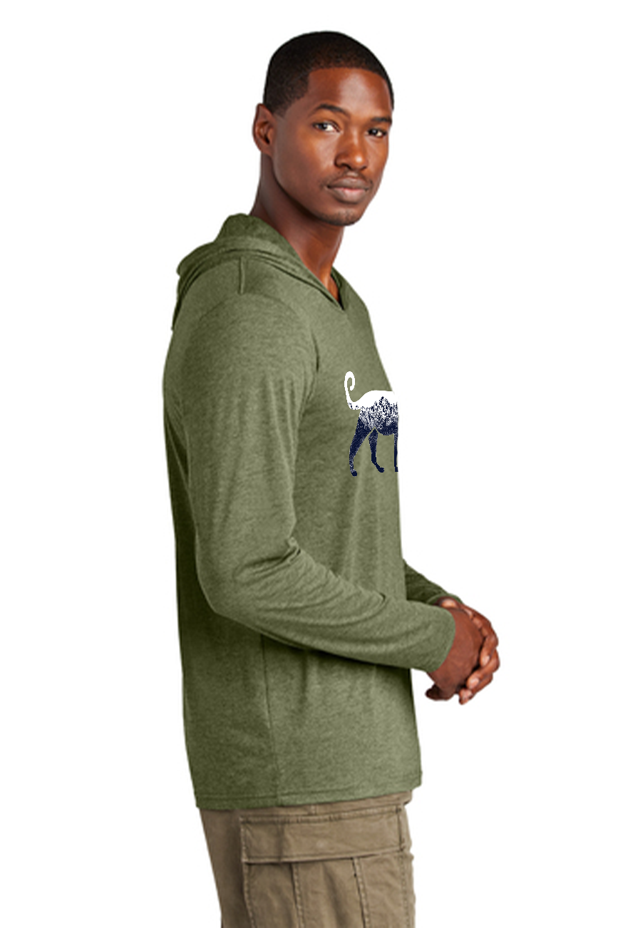 Leopard Hoodie - Green (Mens)