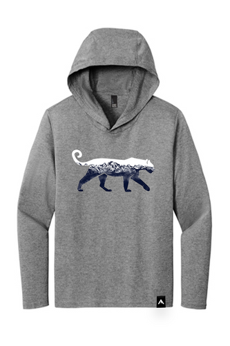 Thumbnail: Leopard Hoodie - Gray (Mens)