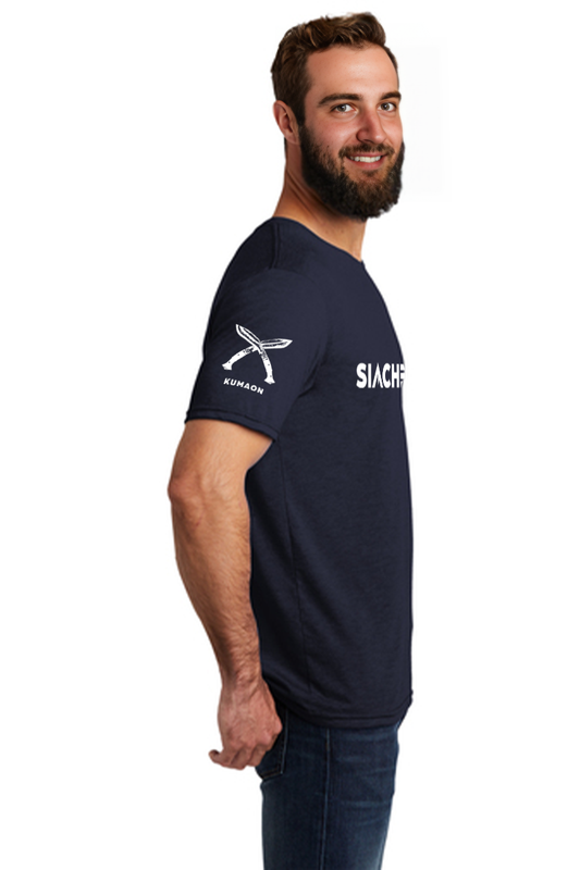 Short Sleeve Kumaon T-Shirt - Navy (Mens)