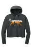 Leopard Hoodie - Black (Womens)