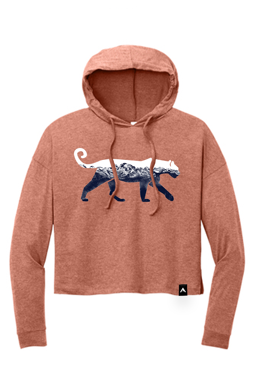 Leopard Hoodie - Pink (Womens)